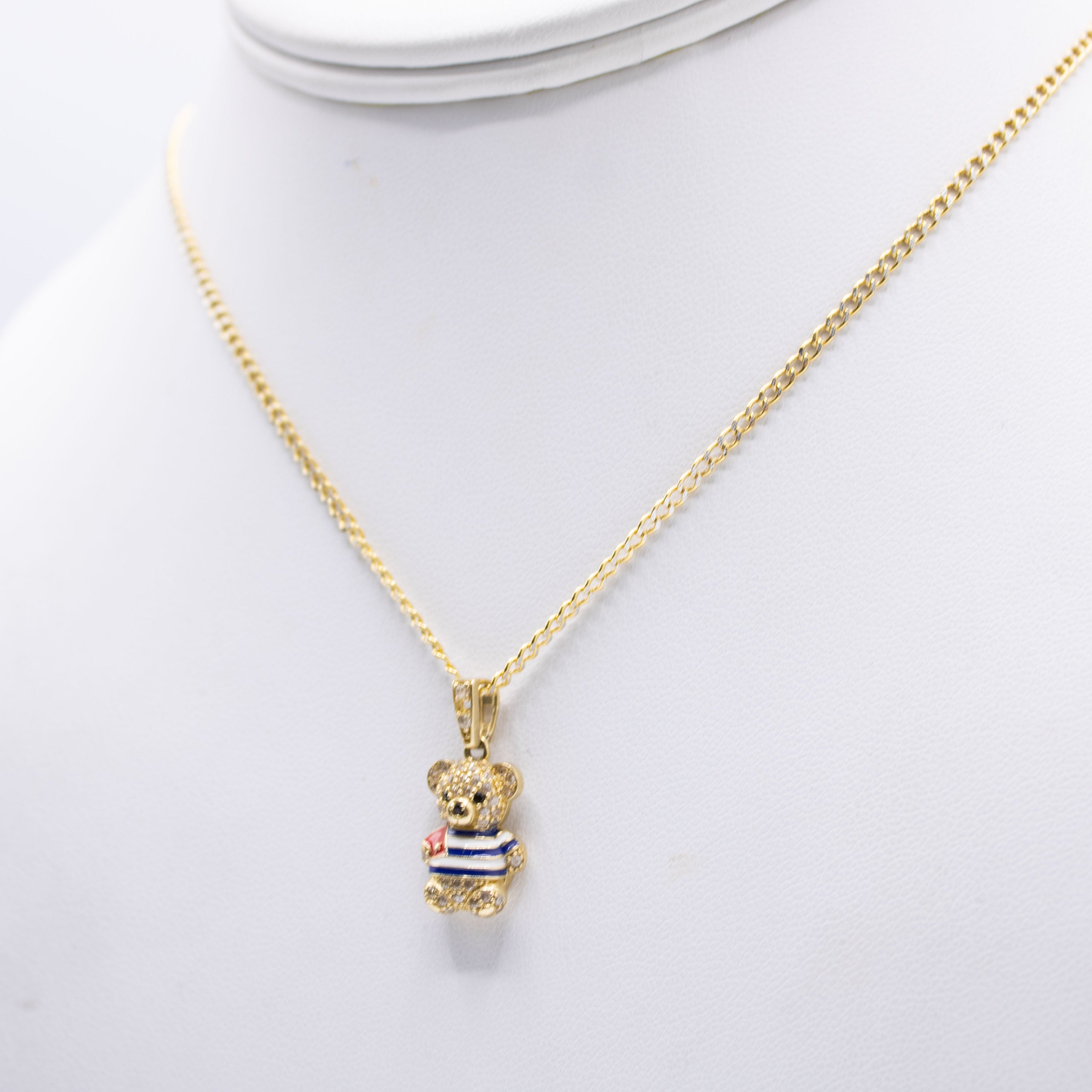 Macy's Enamel & Bead Chain Hello Kitty 18 Pendant Necklace In 18k Gold Plated Sterling Silver Macy's Enamel & Bead Chain Hello Kitty 18 Pendant Necklace In 18k Gold Plated Sterling Silver