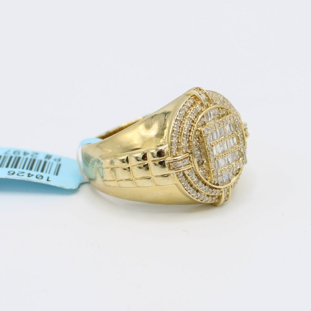 14K VS \ Baguette Diamond Men's Ring đ