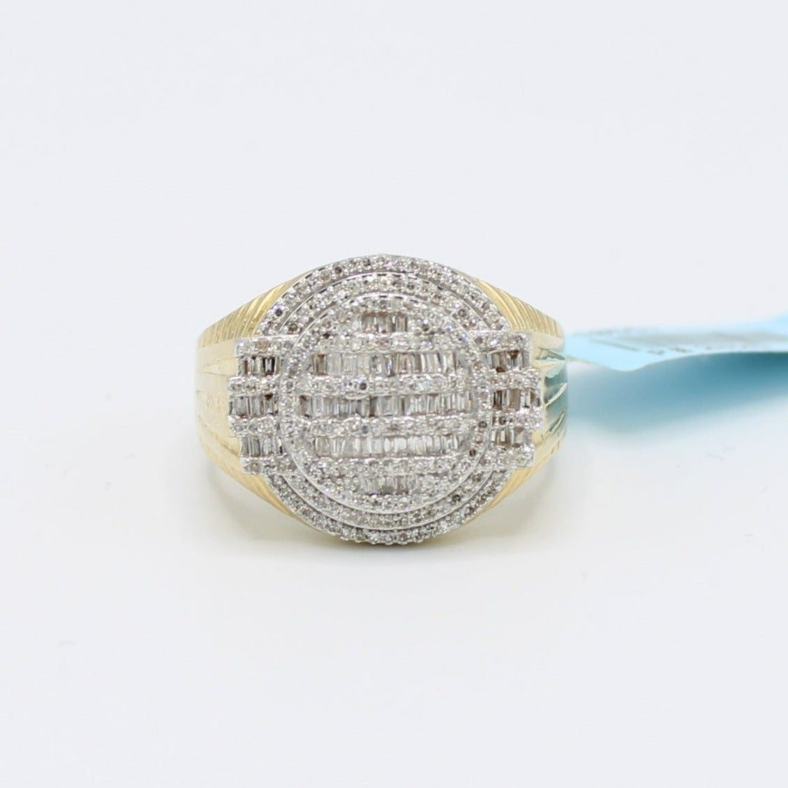 14K VS \ Baguette Diamond Men's Ring đ