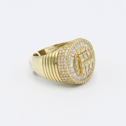 14K VS Diamond Men's Ring š