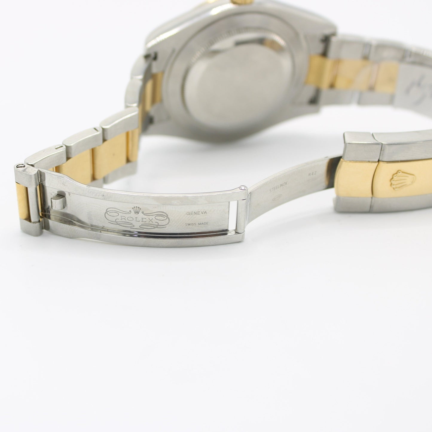 Rolex Datejust Oyster Perpetual 41 Yellow Rolesor Silver