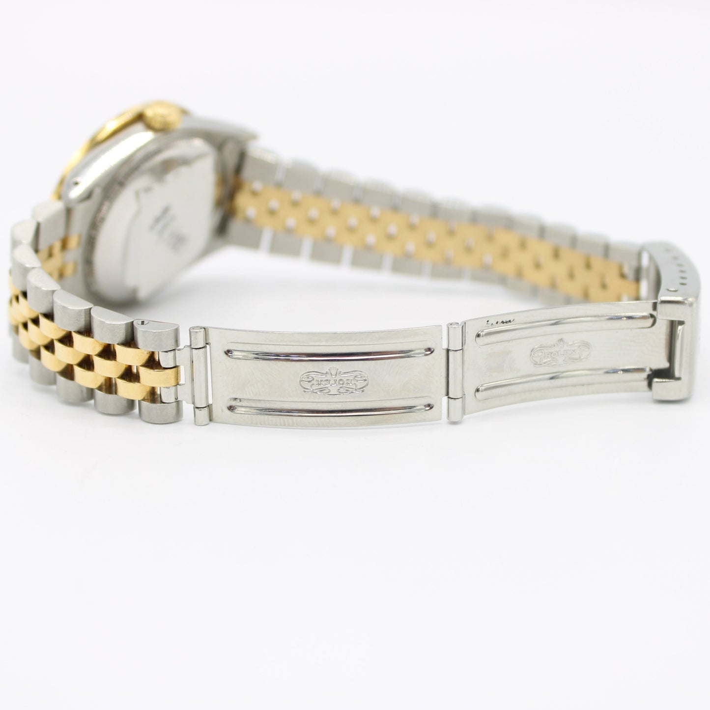 ROLEX LADY-DATEJUST  31MM DIAMOND DIAL WITH TWO TONES BRACELET