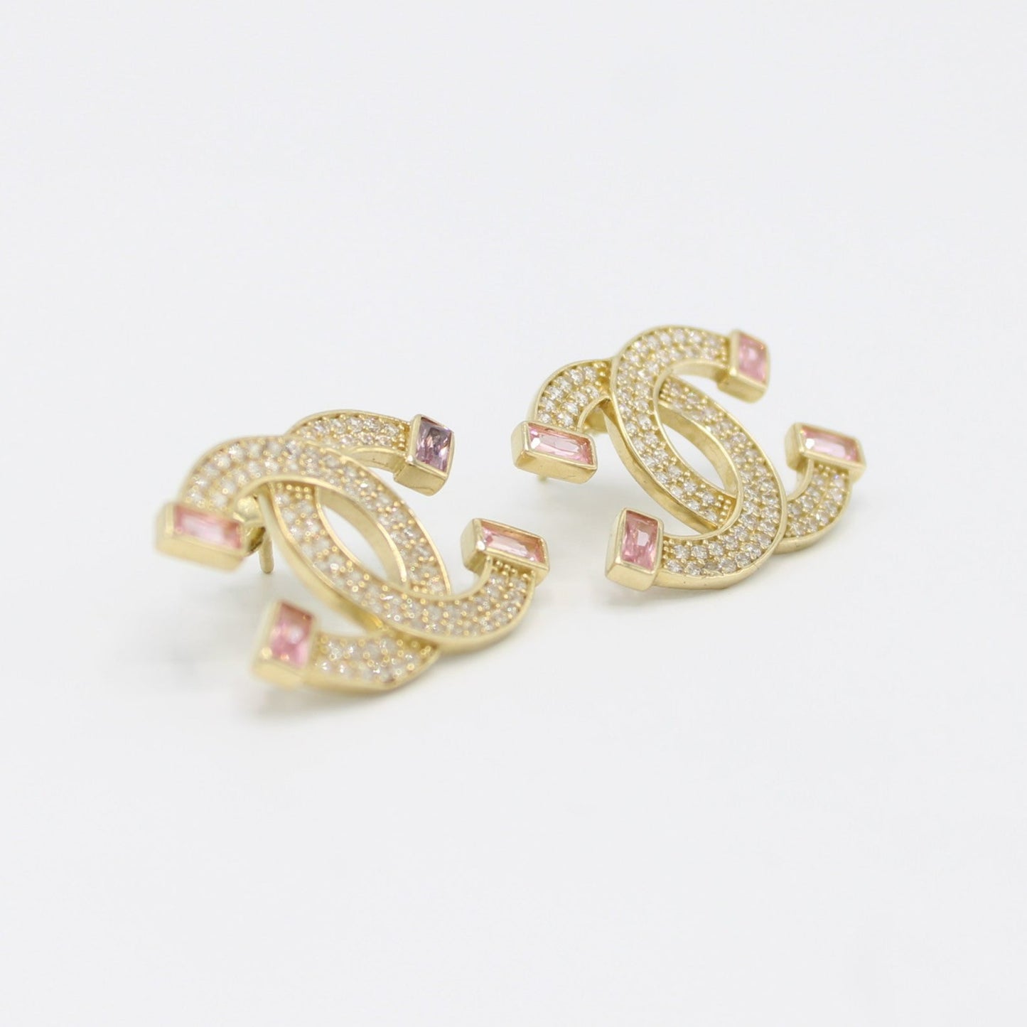 14K Fancy Women's Earring Cz Stones