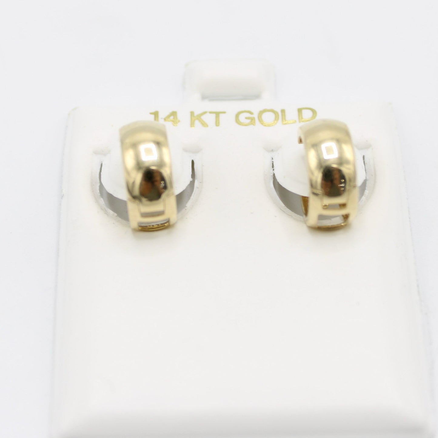 14K Women's Hoops Yellow Gold