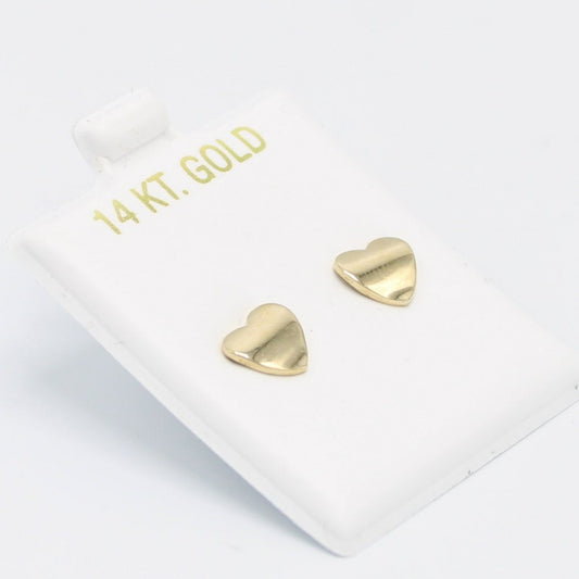14K â€ïžHeartâ€ïž Earrings Yellow Gold
