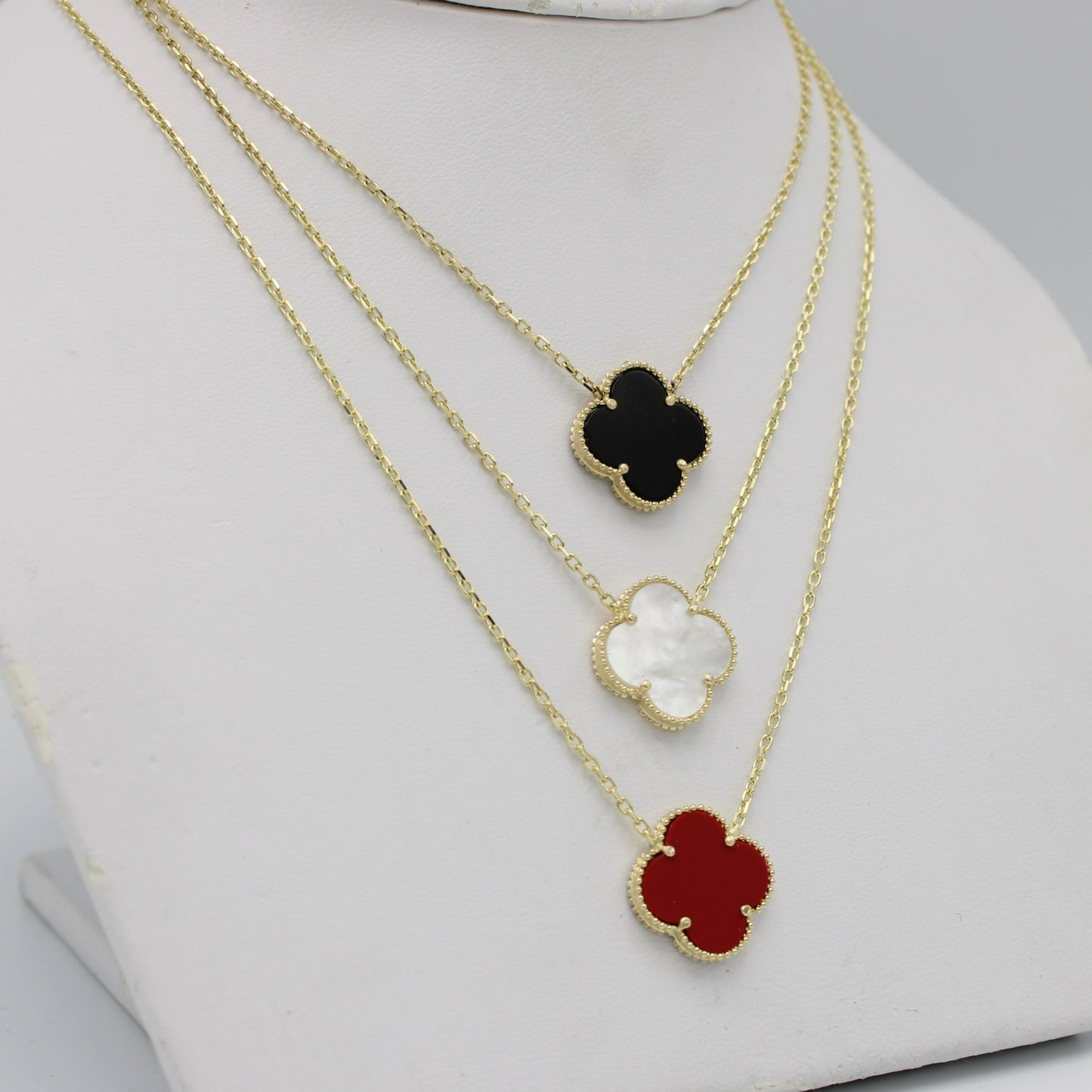 14K VC Fancy Necklace Yellow Gold