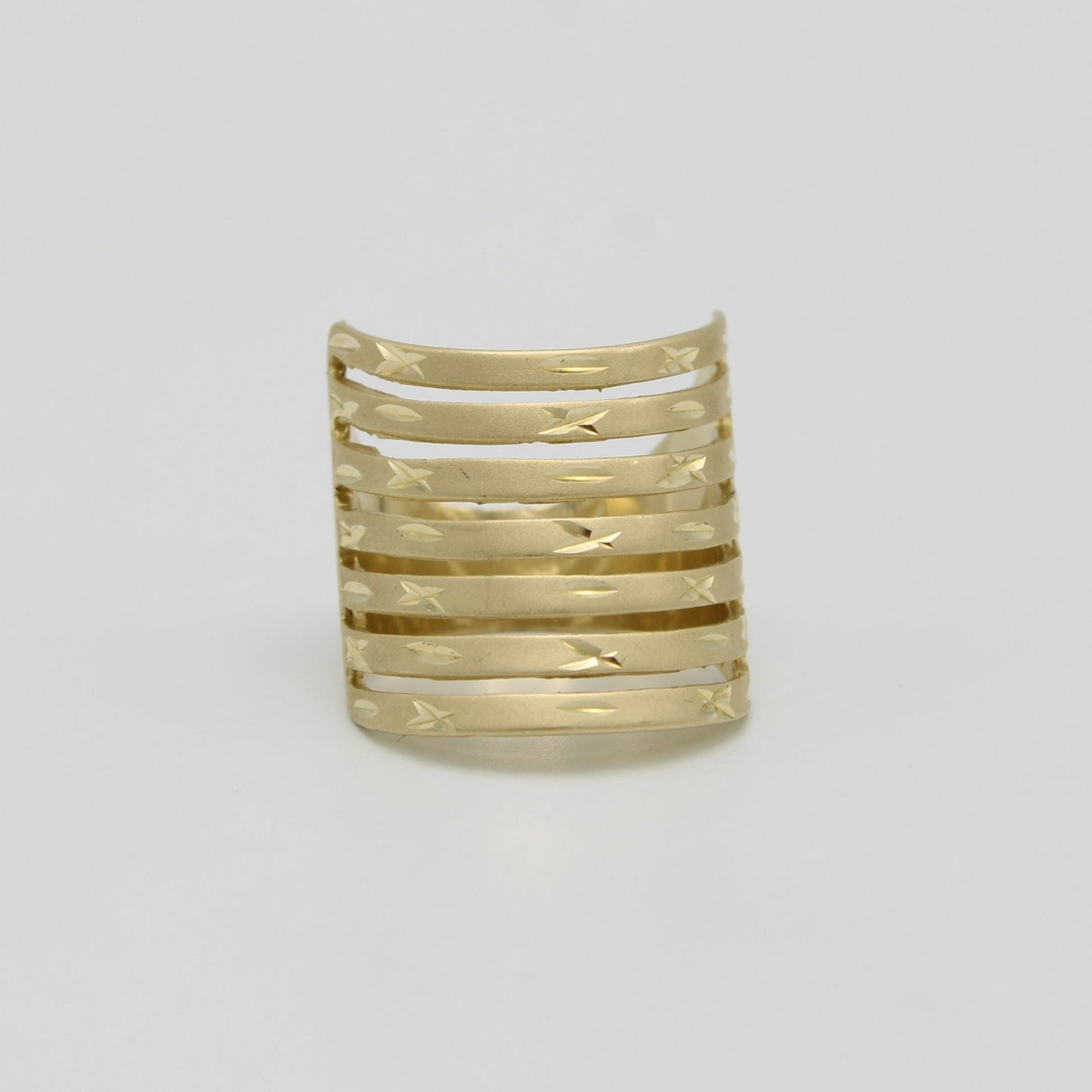 14k Fancy Ring Yellow Gold
