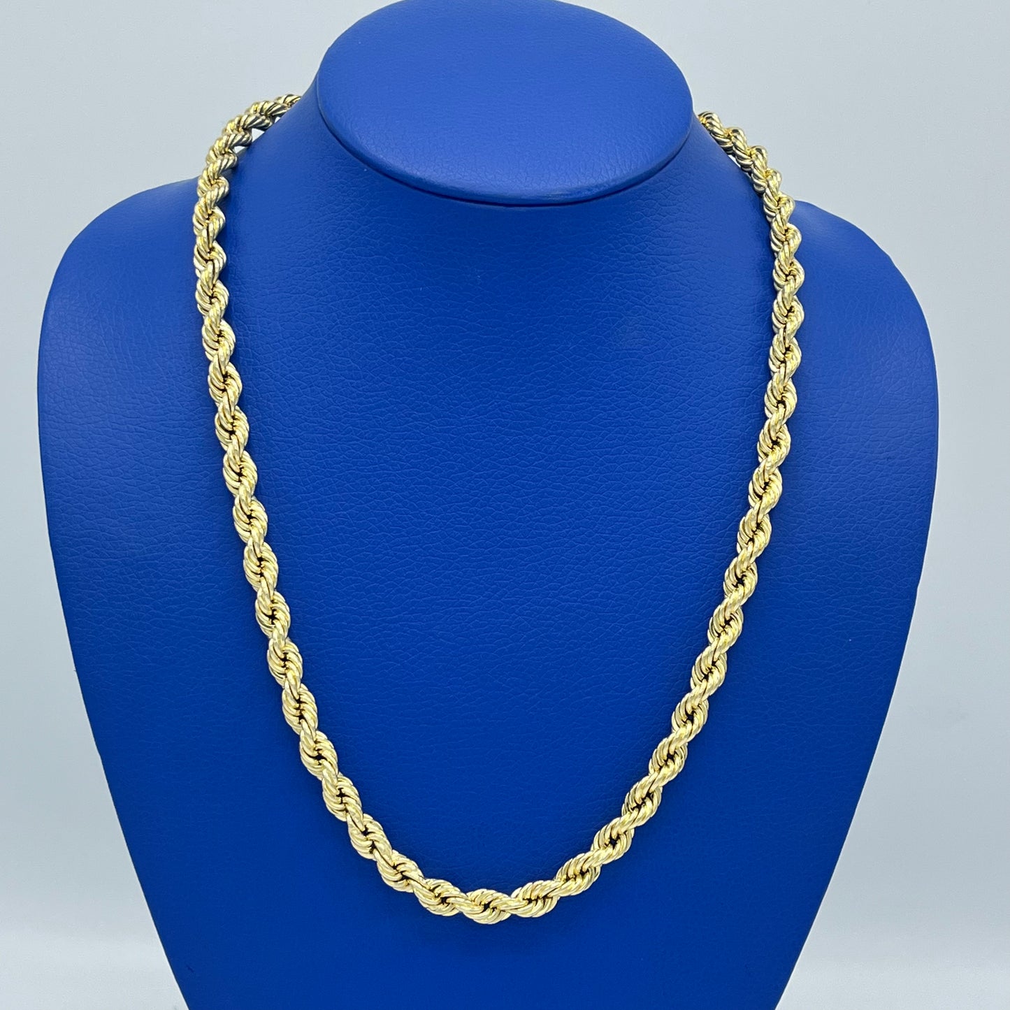 14K Hollow Rope Chain \\ 7.7 mm - 24 “ \\