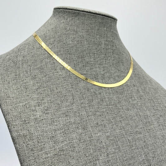 14K Vintage Necklace Yellow Gold \\18â\\