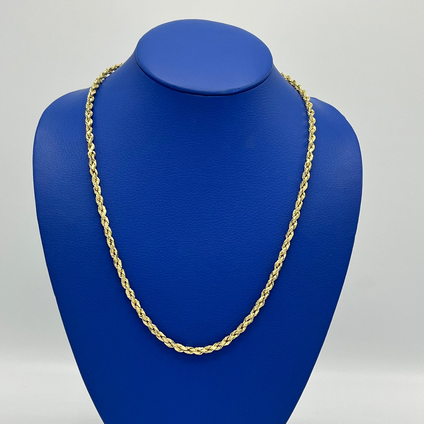 14K Hollow Rope Chain \\ 4.5 mm - 24” \\