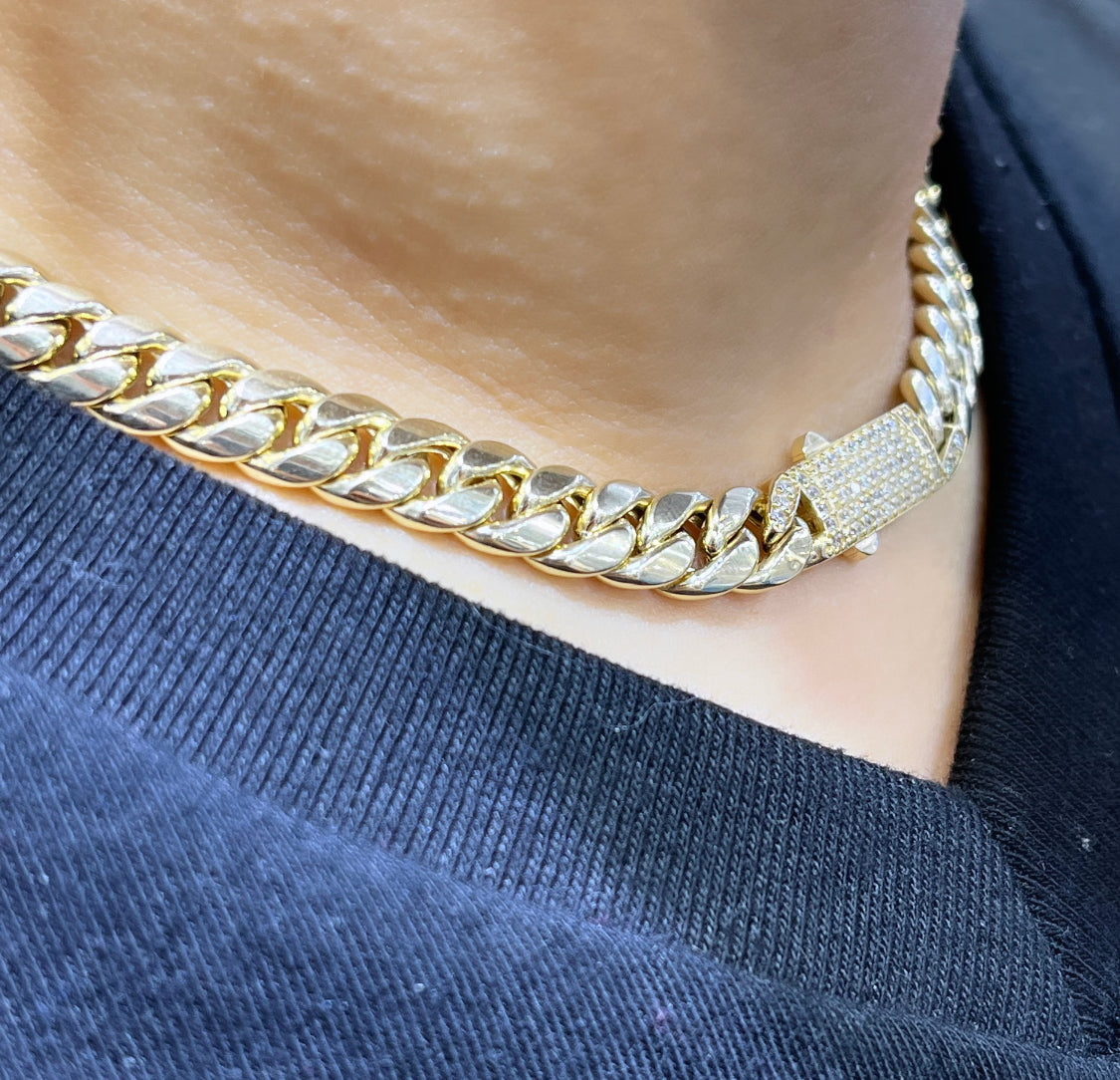 14K Hollow đźđč ITTALLO Choker (7.3 MM \\ 16â