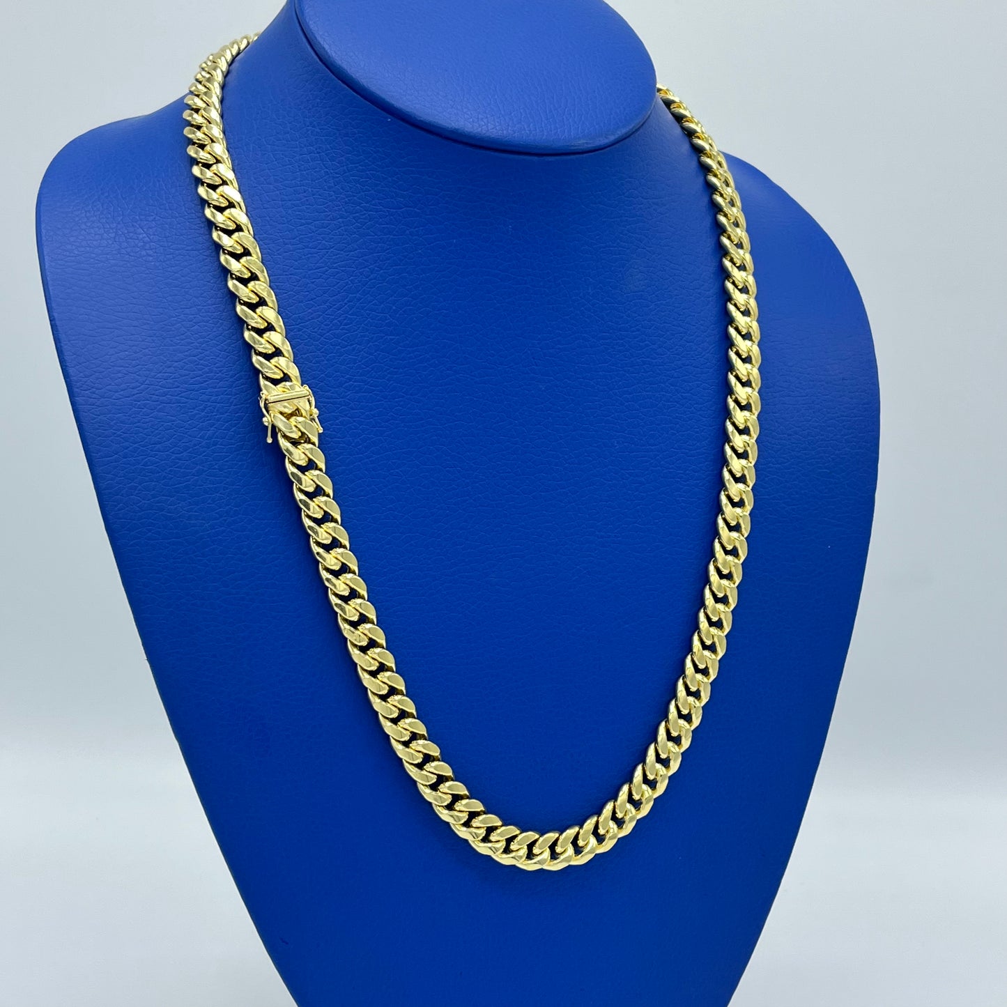 14K Miami Hollow Cuban Chain \\ 9.4 mm - 24” \\