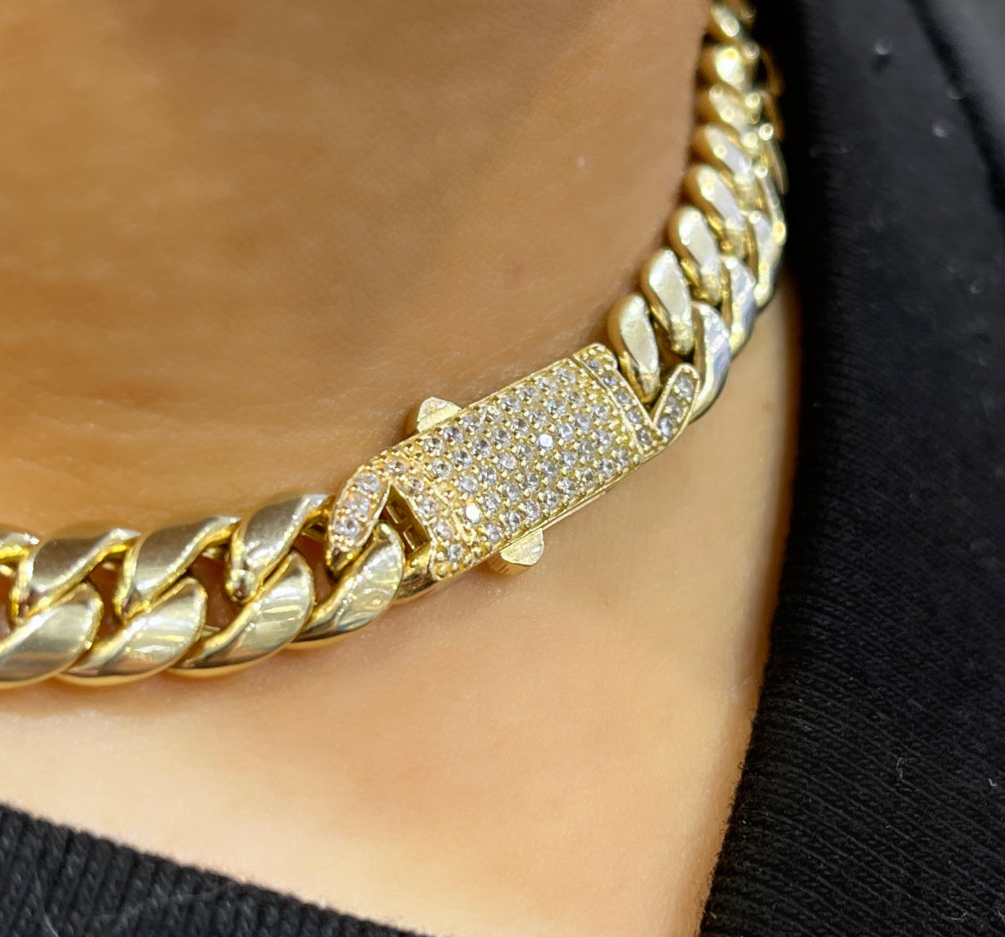 14K Hollow đźđč ITTALLO Choker (7.3 MM \\ 16â