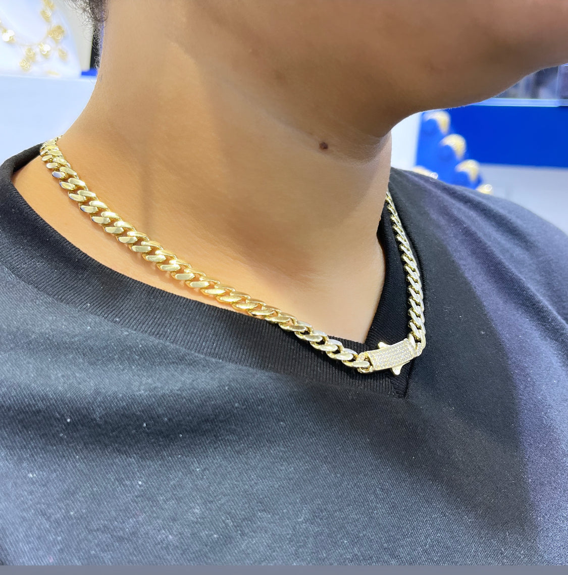 14K Hollow š®š¹ ITTALLO Choker 7 MM \\ 18ā