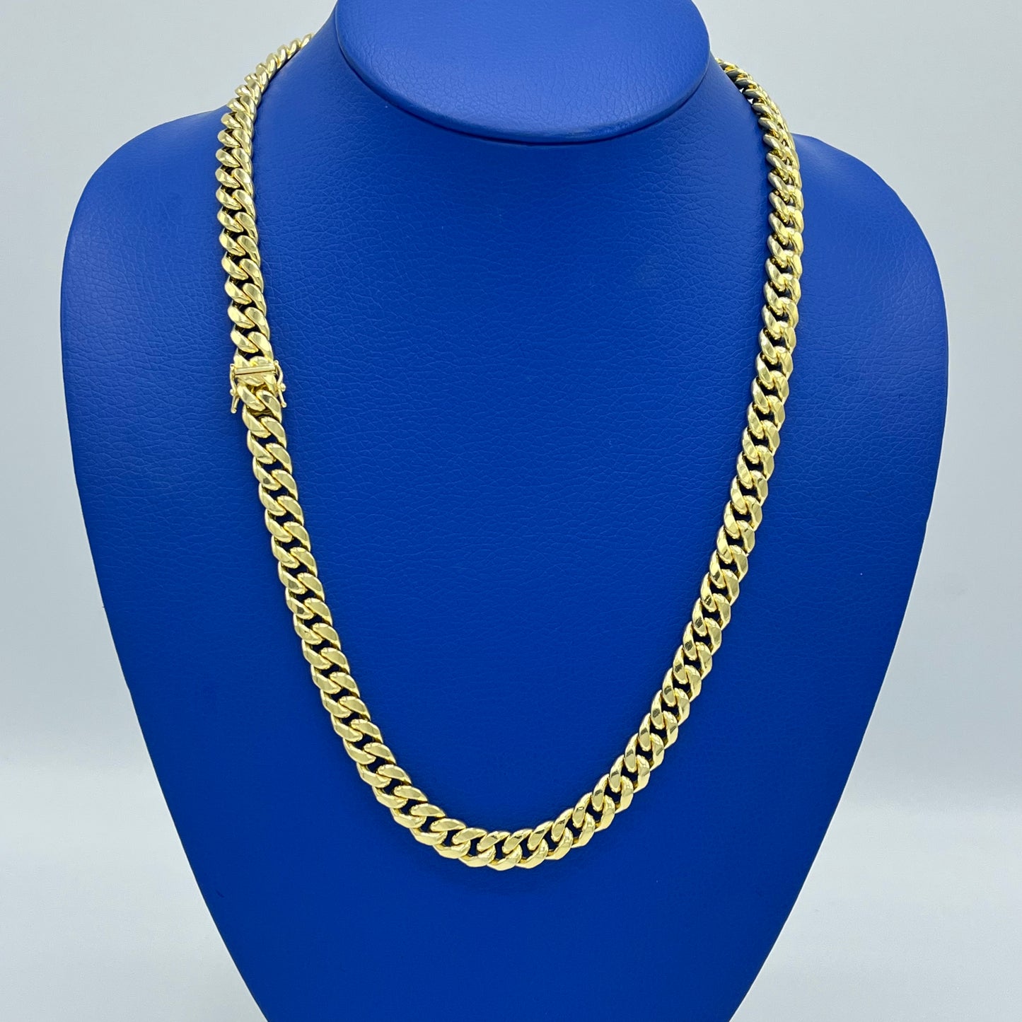 14K Miami Hollow Cuban Chain \\ 9.4 mm - 24” \\