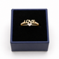Rope chain with ring and free pendant