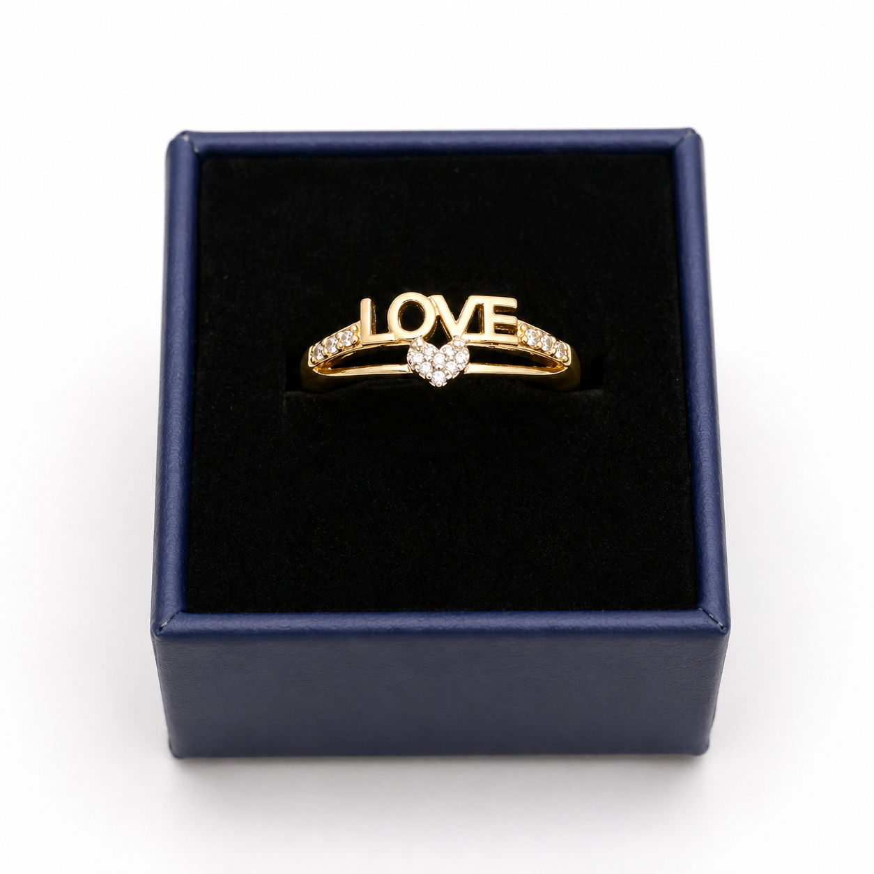 Rope chain with ring and free pendant