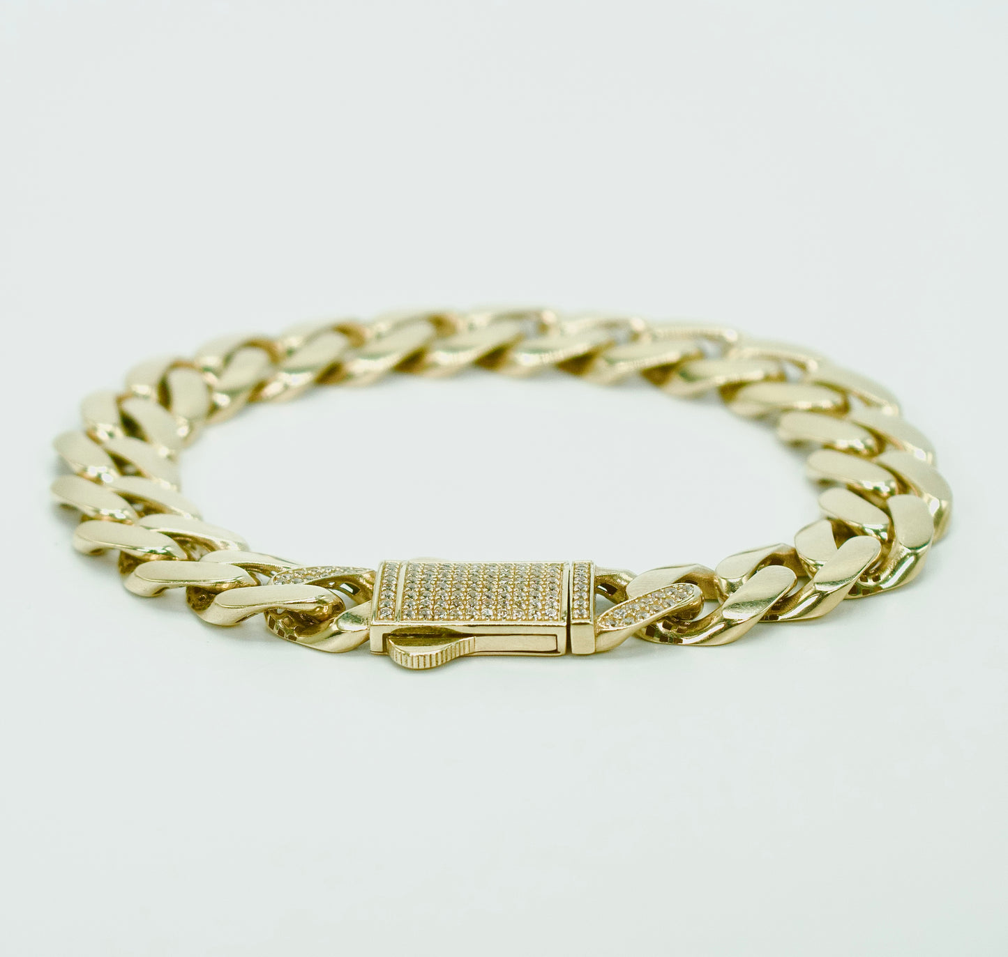 14K ITTALLO Bracelet CZ Yellow Gold