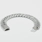 14K Full CZ ITALLO EDGE Bracelet White Gold