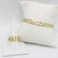 14K Men's Set Cuban Ring and Cuban Bracelet Yellow Gold