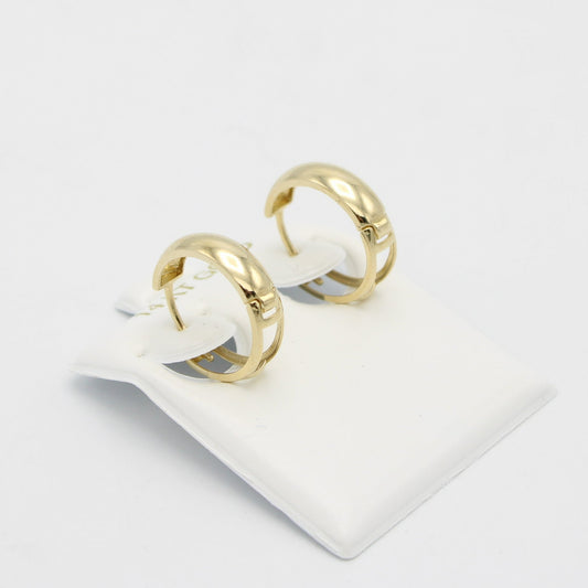 Offer $99 Hoops Yellow Gold