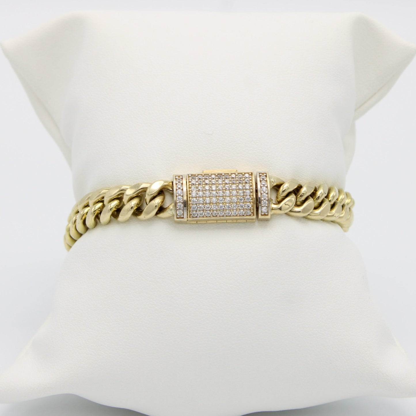 Offer $1,950 Miami Cuban Bracelet Yellow Gold