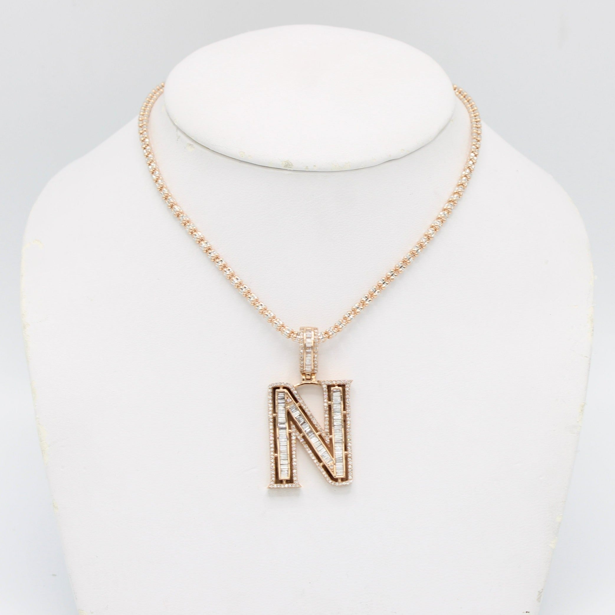 Naya: Personalized Letter Charm Necklace | Ken & Dana Design