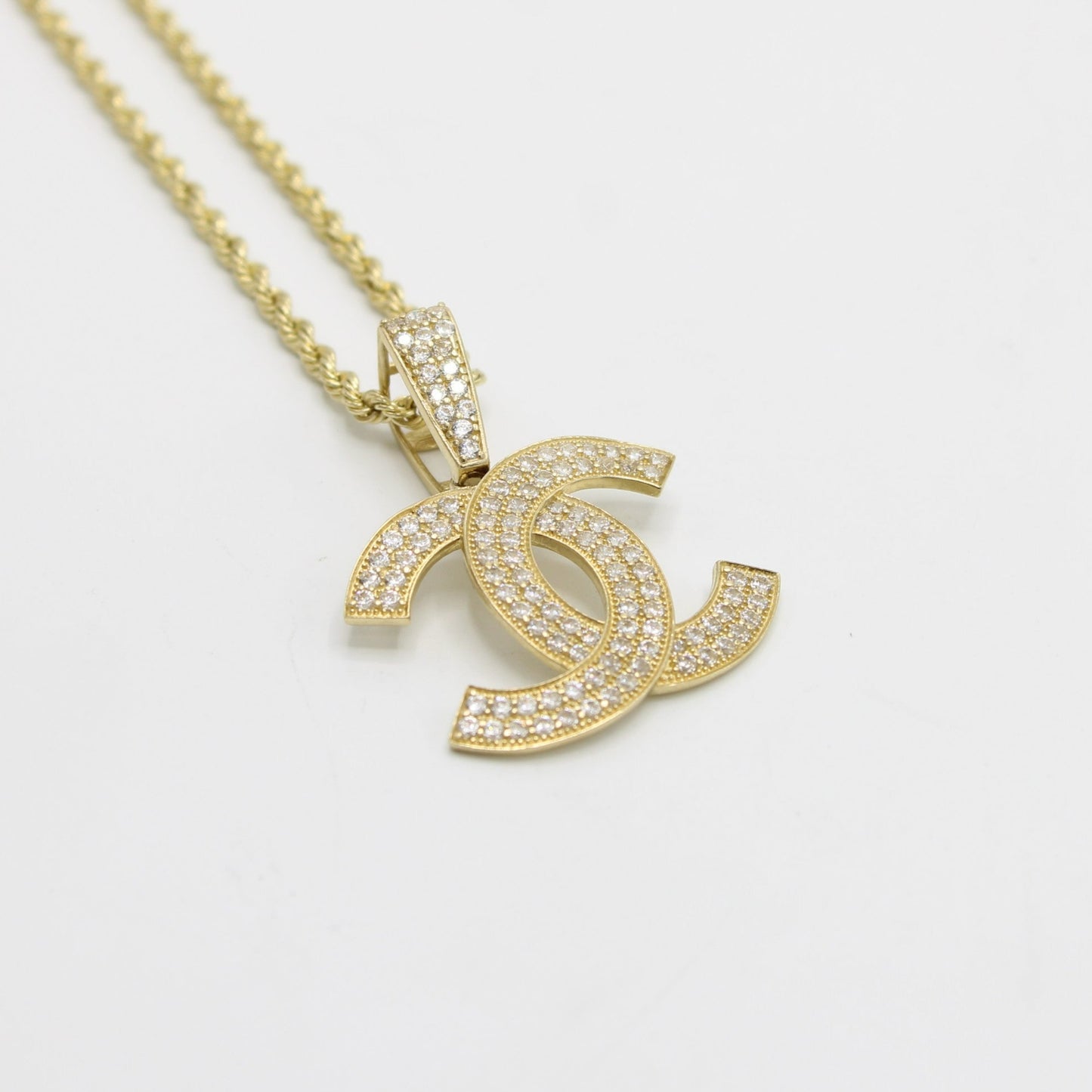 chanel chain necklace gold 14k