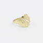 14K Stylish Women's Gold Ring