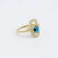 14K Hamsa Women's Gold Ring