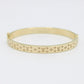 14K Stylish Bangle Yellow Gold