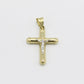 14K Cross Pendant Yellow Gold