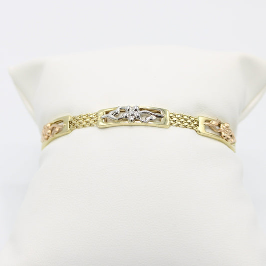 14K Bangle Yellow Gold
