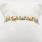 14K X❤️X Bangle (Yellow-Rose-White) Gold