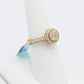14K VS Diamond Women's Ring Rose Gold