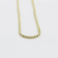 14K Moon Ice Chain Yellow Gold  \\ 2.5mm - 24 \\