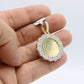 14K VS Diamond Picture Pendant Yellow Gold