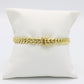 14K Semi-Solid Cuban Bracelet Yellow Gold