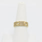 14K Women's Ring Cz Yellow Gold