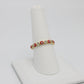 14K Red Evil Eyes Cz Stones Yellow Gold