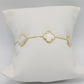 14k Set VC Fancy Necklace - Earrings - Bracelet Yellow Gold