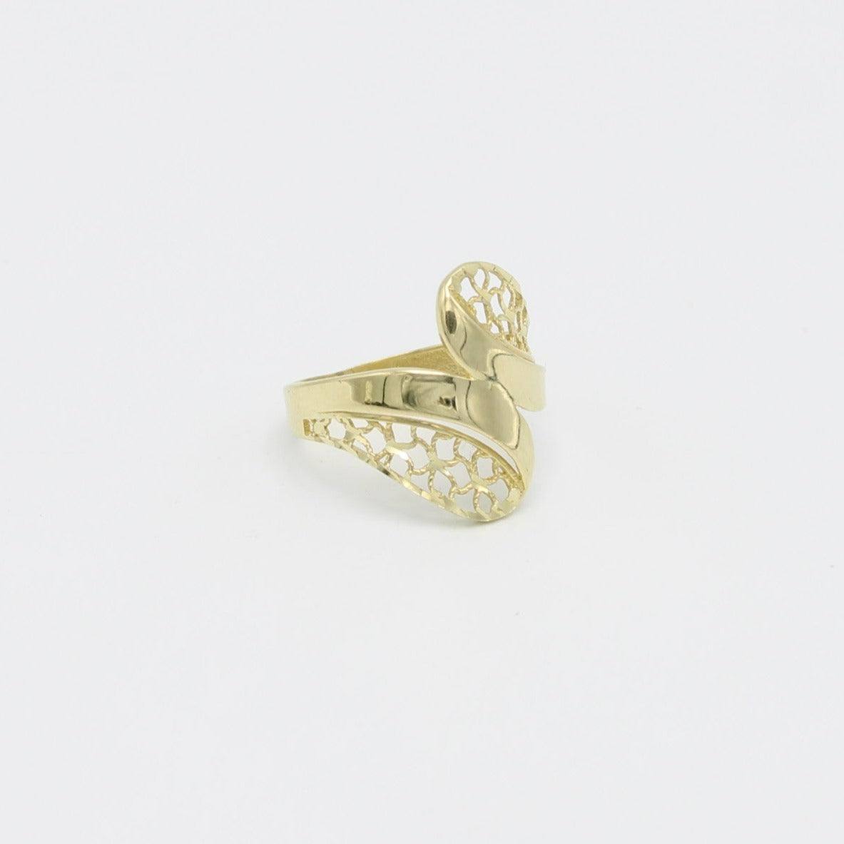 14K Fancy Ring Yellow Gold
