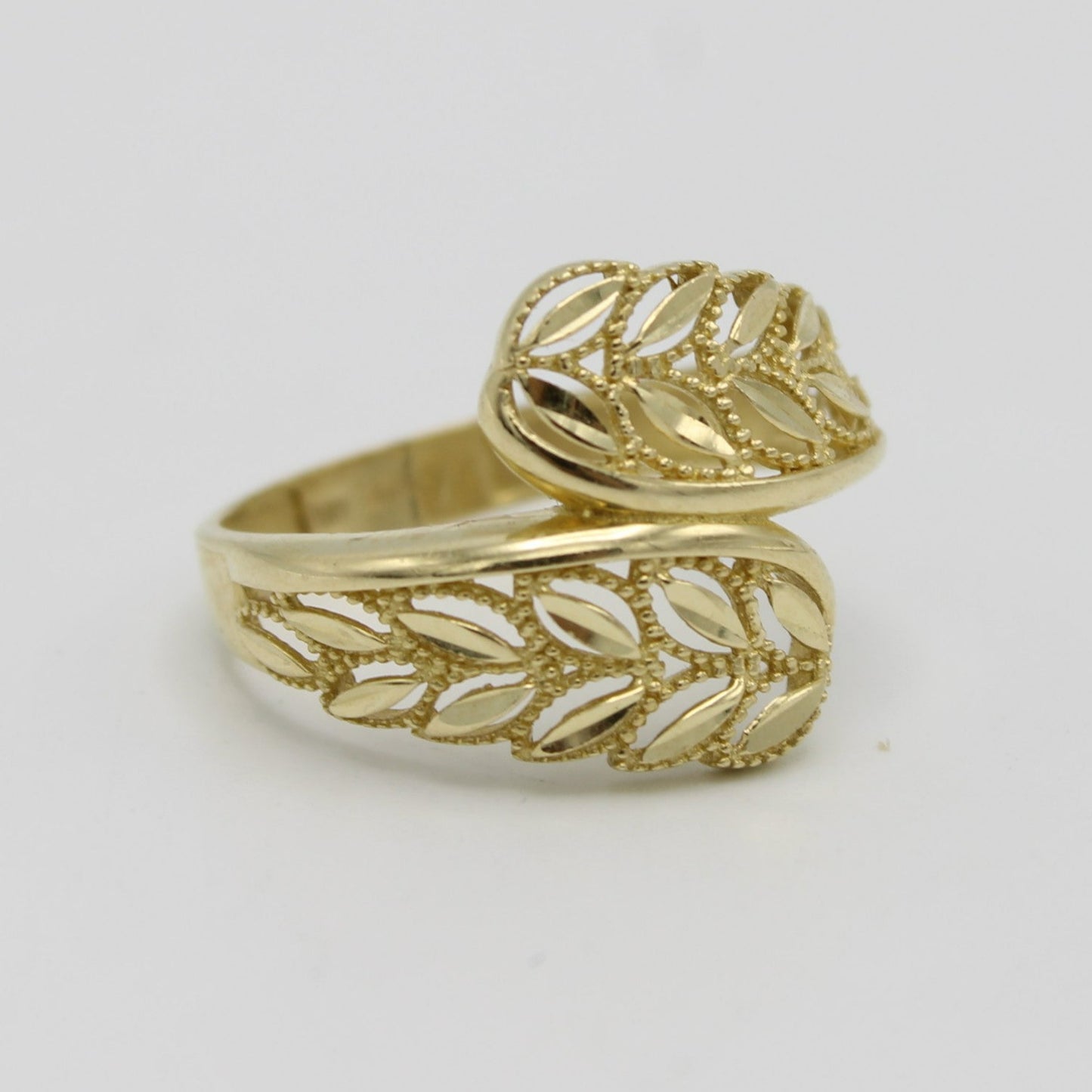 14k Fancy Ring Yellow Gold