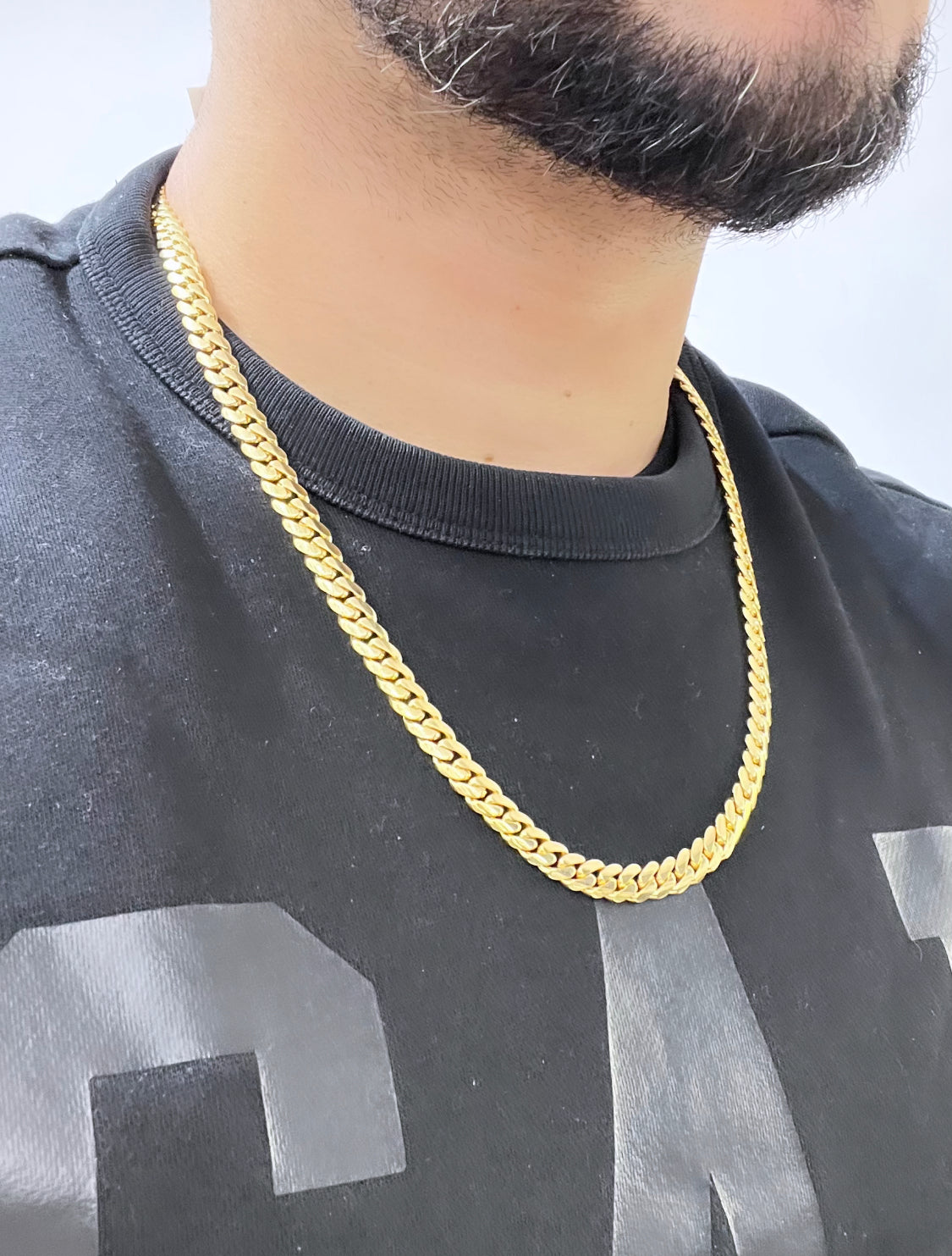 14K Solid Miami Cuban Chain (7.9 mm - 24 in )