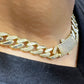 14K Hollow 🇮🇹 ITTALLO Choker 9 MM \\ 16”
