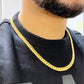 14K Solid Miami Cuban Chain (7.6 mm - 24 in )