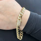 14K Women's Ittallo Bracelet Cz Stones At Lock