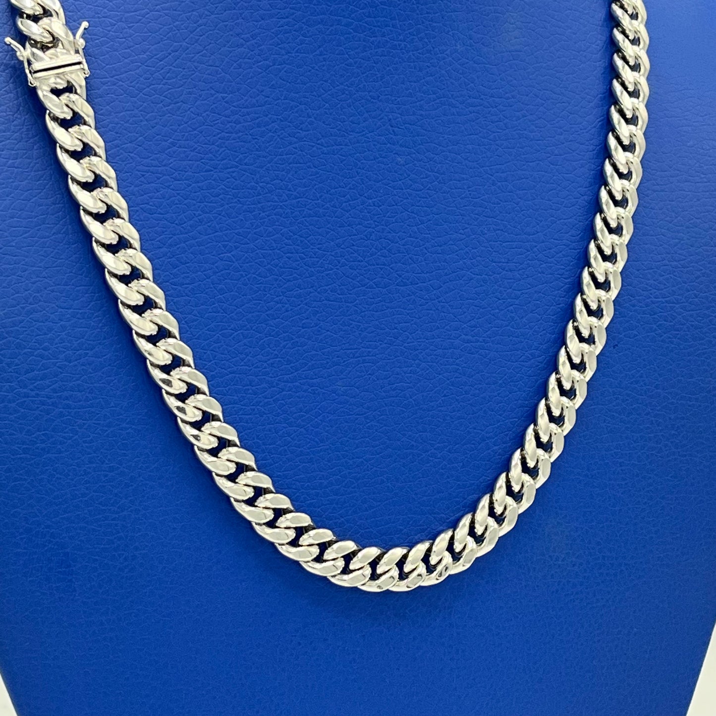14K Miami Hollow Cuban Chain (Write Gold) \\ 9.2 mm - 22” \\
