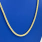 14K Moon Ice Chain \\ 4.6 mm - 24” \\