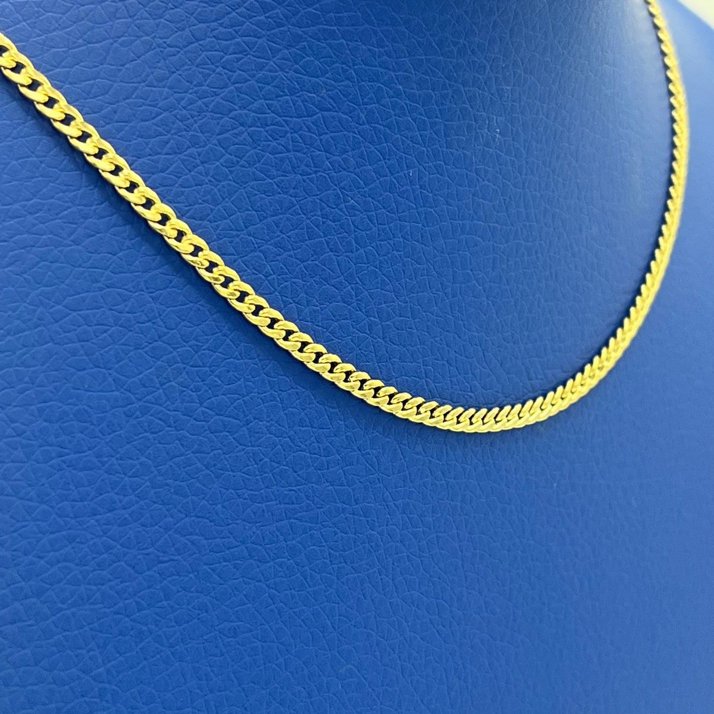 14K Miami Hollow Cuban Chain \\ 3.6 mm - 18” \\